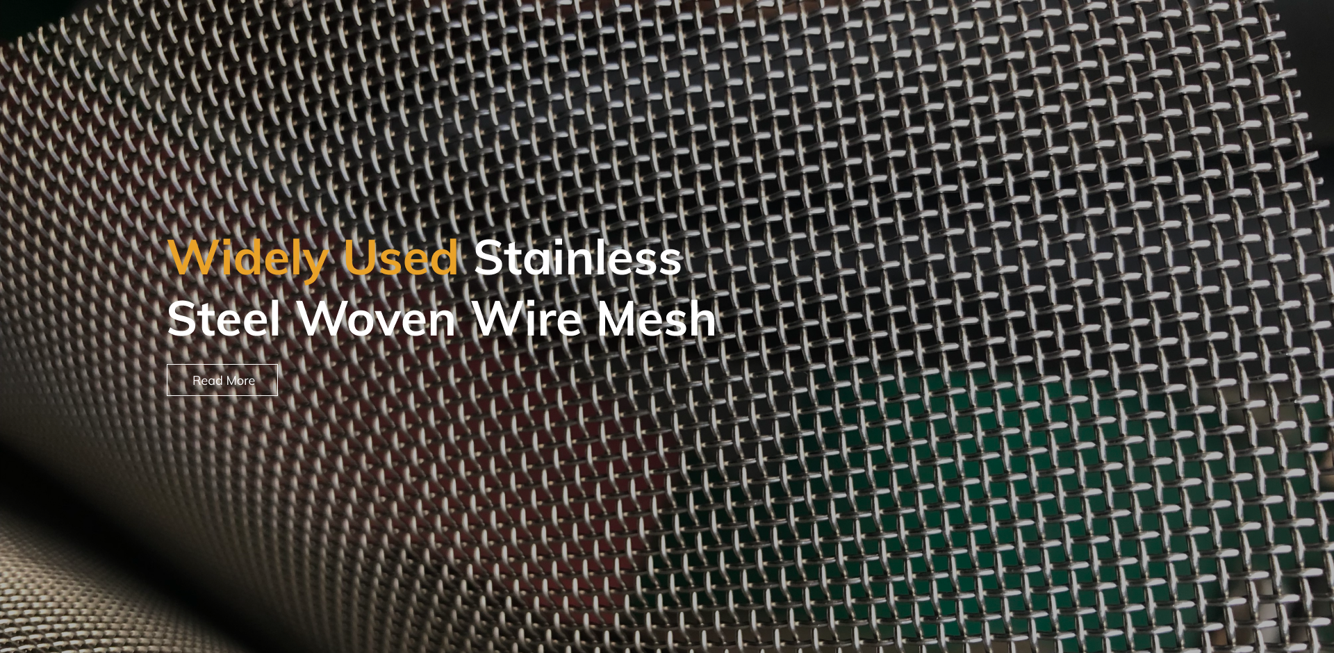 Mesh kawat tenunan stainless steel yang banyak digunakan